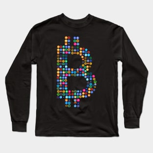 Bitcoin: King of Cryptocurrencies Long Sleeve T-Shirt